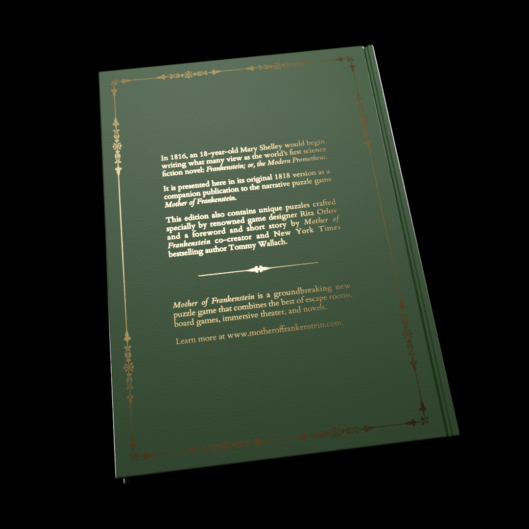 "Frankenstein" Special Edition Novel